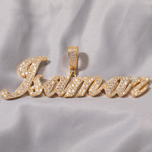 Load image into Gallery viewer, Basic Script Name Pendant
