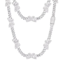 Load image into Gallery viewer, 6mm Cuban Butterfly Necklace
