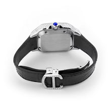 Load image into Gallery viewer, Square Roman/Arabic Watch Leather band
