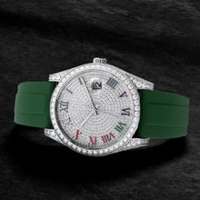 Load image into Gallery viewer, Make Your Own! DateJust Watch (Blue/Red/Orange/Green)
