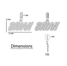 Load image into Gallery viewer, Small VVS Name Pendant (HUGE DISCOUNT!!)
