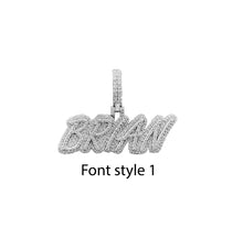 Load image into Gallery viewer, Small VVS Name Pendant (HUGE DISCOUNT!!)
