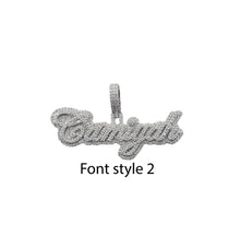 Load image into Gallery viewer, Small VVS Name Pendant (HUGE DISCOUNT!!)
