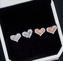 Load image into Gallery viewer, Small Heart Earrings
