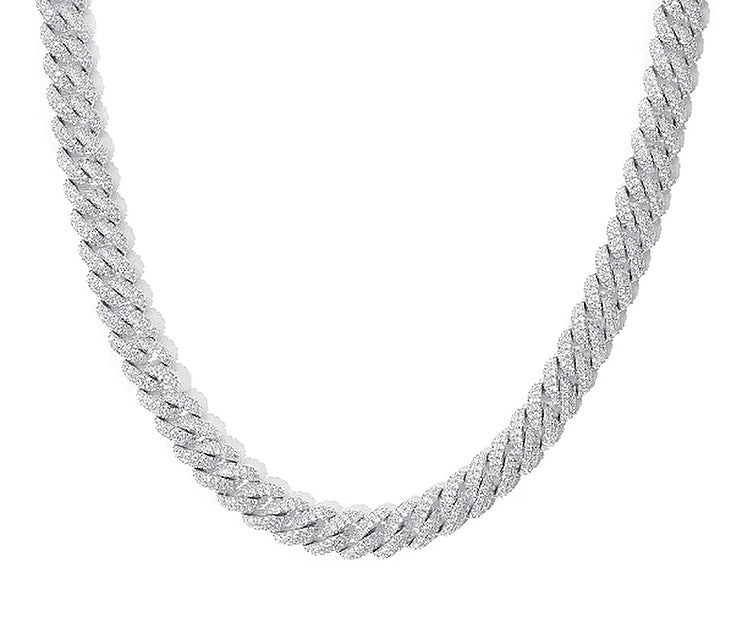 10mm Bubble Cuban Link Necklace