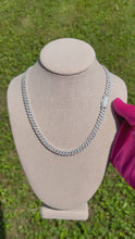 Load and play video in Gallery viewer, HUGE DISCOUNT!!! 2 Row Prong Cuban Link Necklace (8mm/10mm)
