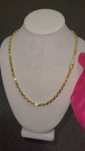 Load and play video in Gallery viewer, 6mm Rope Chain w/ Iced Out Clasp
