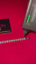 Load and play video in Gallery viewer, Tennis Bracelet w/ Name Engraving (3mm/4mm/5mm)
