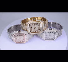Load and play video in Gallery viewer, Square Roman/Arabic Watch
