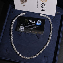 Load image into Gallery viewer, 6mm Rope Chain w/ Iced Out Clasp
