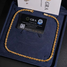 Load image into Gallery viewer, 6mm Rope Chain w/ Iced Out Clasp
