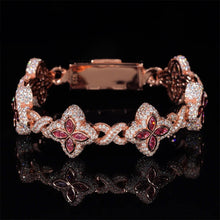 Load image into Gallery viewer, Infiniti flower bracelet
