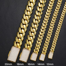 Load image into Gallery viewer, Cuban Link Necklace &amp; Bracelet (12mm-20mm)
