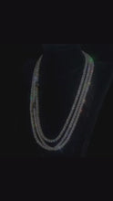 Load and play video in Gallery viewer, ParagonGems 4mm Tennis Necklace
