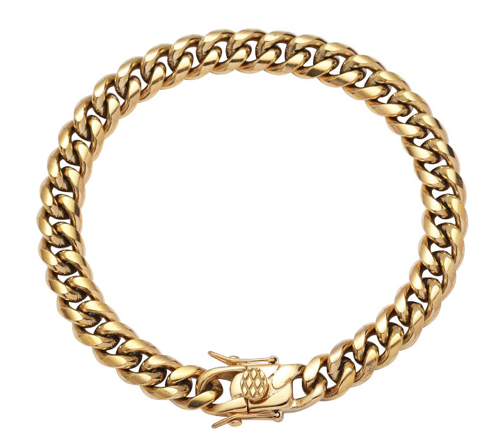 Cuban link bracelet (8mm)