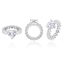 Load image into Gallery viewer, Iced Out Heart Ring
