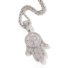 Load image into Gallery viewer, Hamsa Hand Pendant
