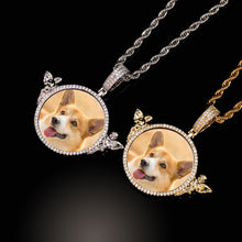 Load image into Gallery viewer, Double Angel Picture Pendant
