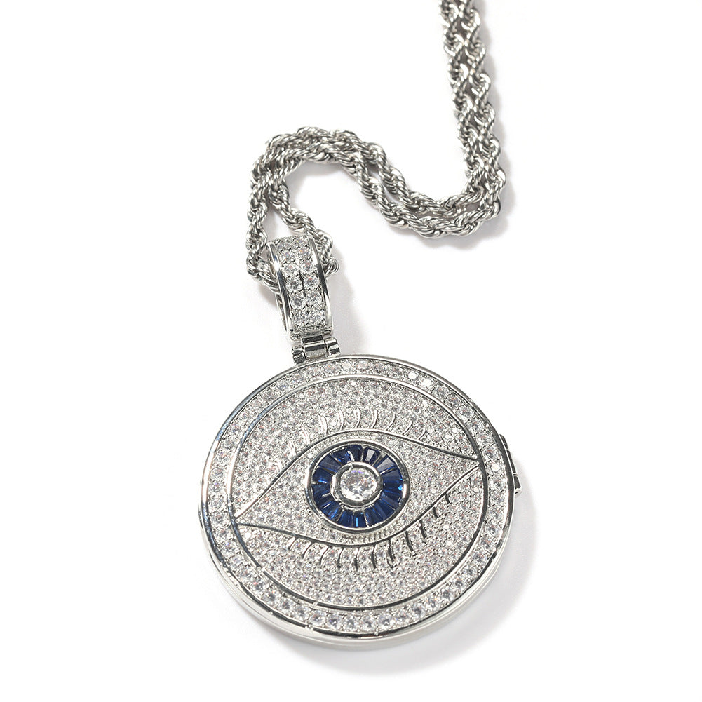 Evil Eye Photo Locket