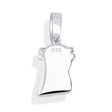 Load image into Gallery viewer, 925 Silver Mini Jesus Necklace (18&quot;)
