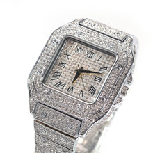 Load image into Gallery viewer, Iced out Square Dial Watch
