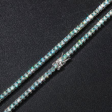 Load image into Gallery viewer, Tiffany Blue Tennis Necklace
