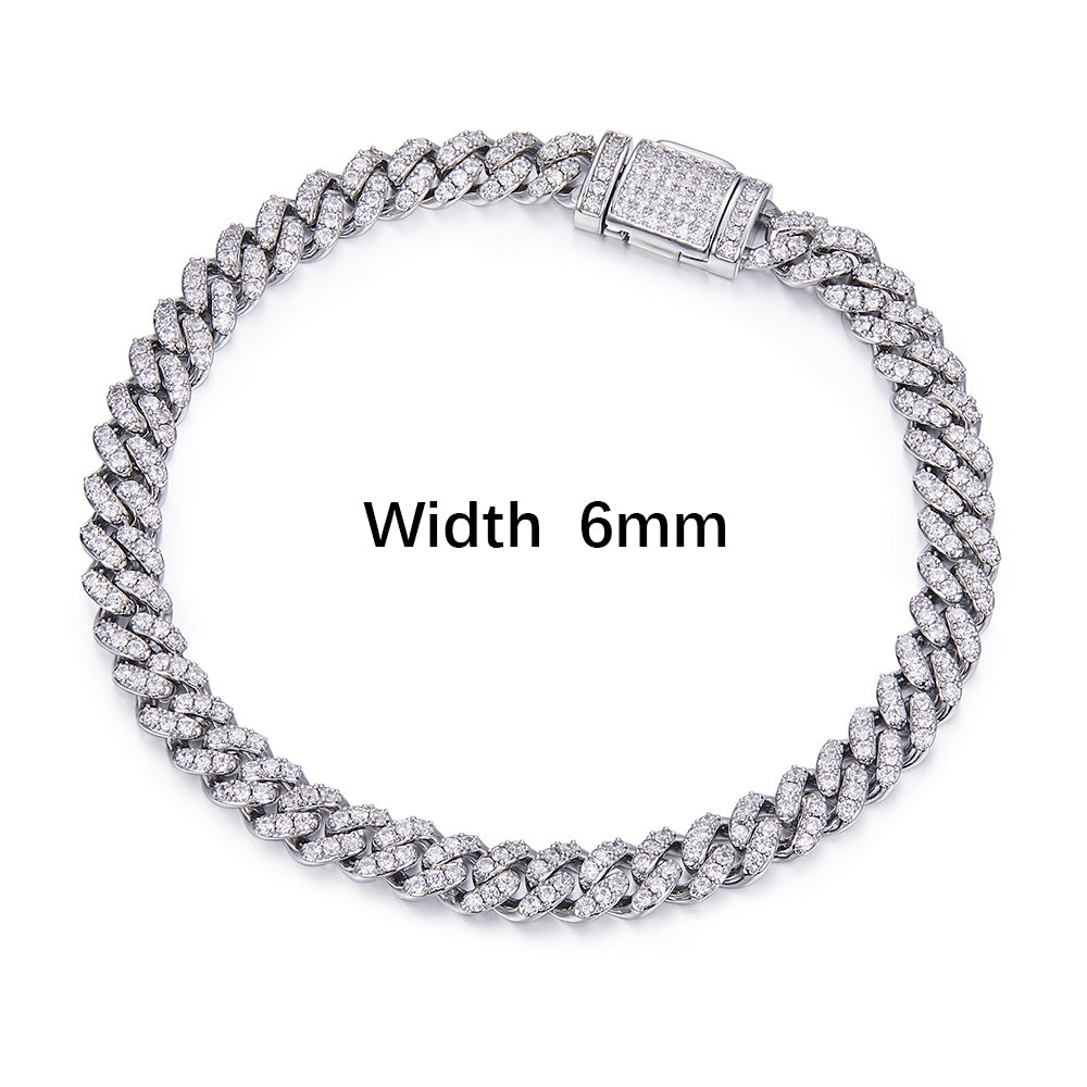 Cuban Link Bracelet (6mm-14mm)