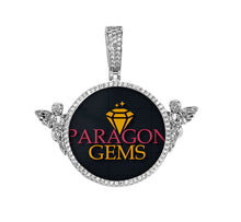 Load image into Gallery viewer, Double Angel Picture Pendant
