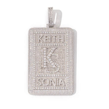 Load image into Gallery viewer, Custom Name Rectangle Pendant
