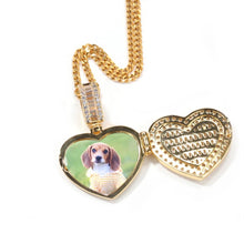 Load image into Gallery viewer, Picture Heart locket
