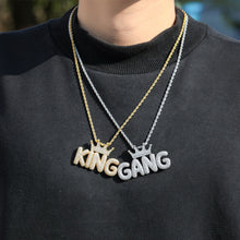 Load image into Gallery viewer, Anniversary of Bubble Name Pendant
