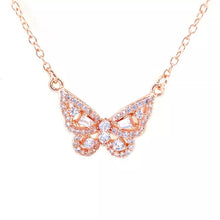 Load image into Gallery viewer, Small Butterfly Necklace (18&quot;)
