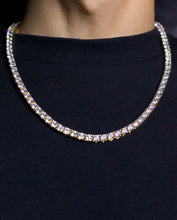 Load image into Gallery viewer, 5mm Round Cut Tennis Necklace (20 inch)
