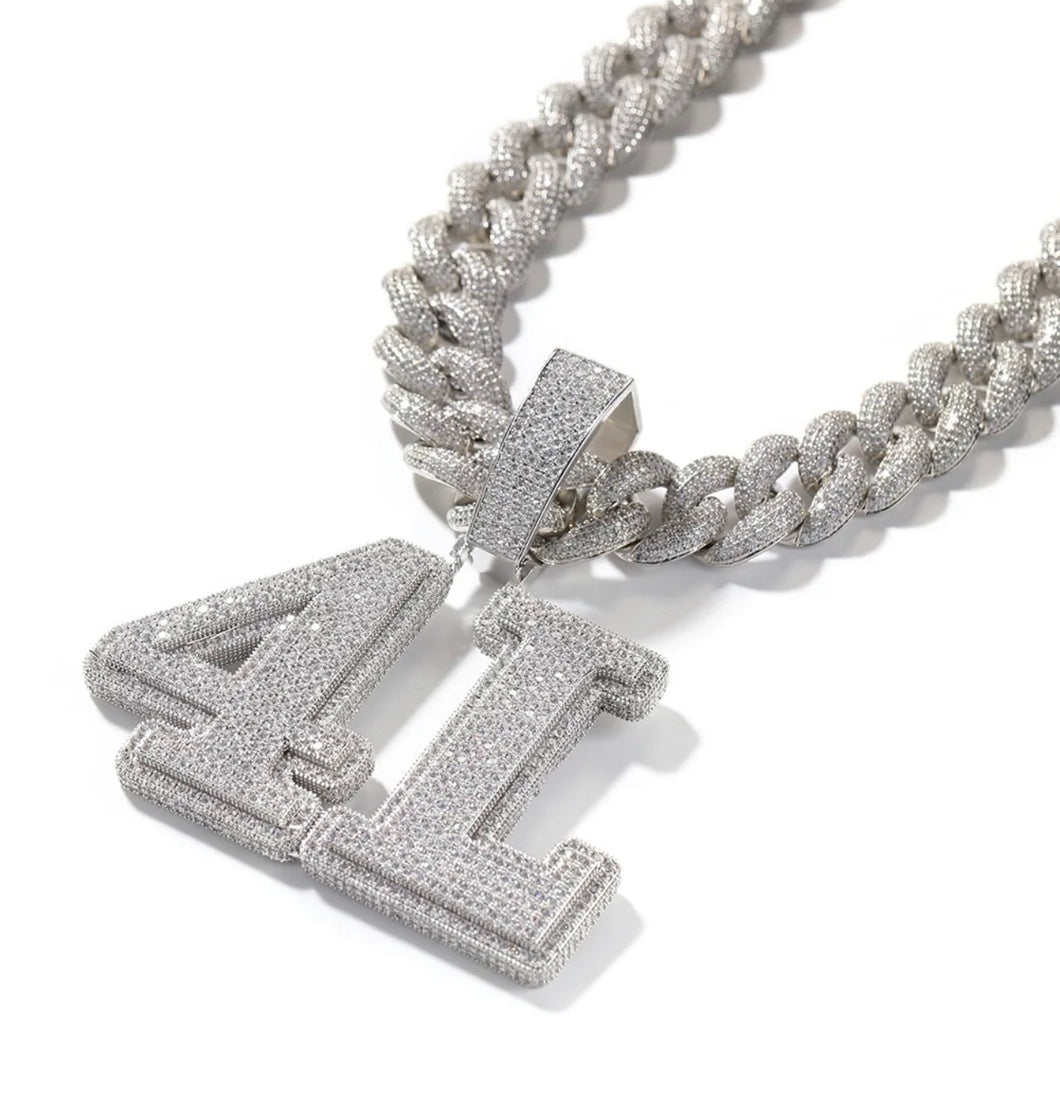 Big Number/Letter Pendant