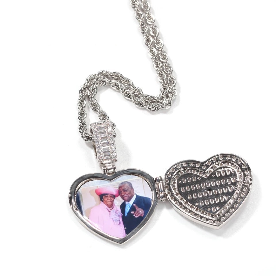 Picture Heart locket