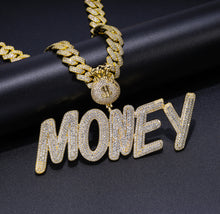 Load image into Gallery viewer, Money Bag Name Pendant
