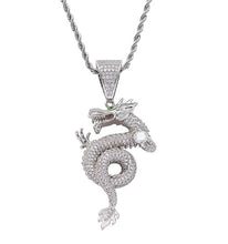 Load image into Gallery viewer, Crystal Dragon Pendant
