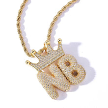 Load image into Gallery viewer, Anniversary of Bubble Name Pendant
