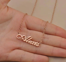 Load image into Gallery viewer, Dainty Name Necklace
