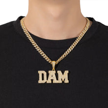 Load image into Gallery viewer, Varsity Style Name Pendant
