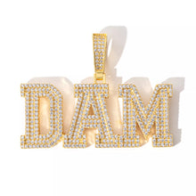 Load image into Gallery viewer, Varsity Style Name Pendant
