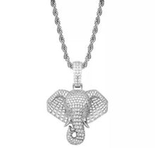 Load image into Gallery viewer, Jumbo elephant pendant
