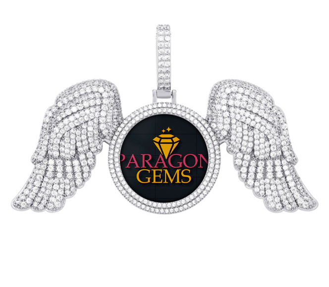 Big Winged Picture Pendant